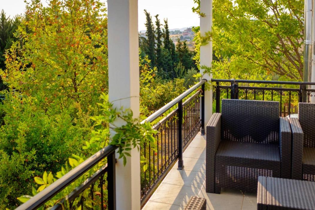Vineyard Country House With Panoramic Seaview Alejandrópolis Exterior foto