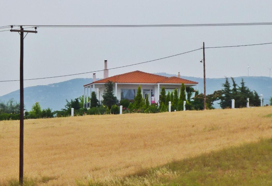 Vineyard Country House With Panoramic Seaview Alejandrópolis Exterior foto