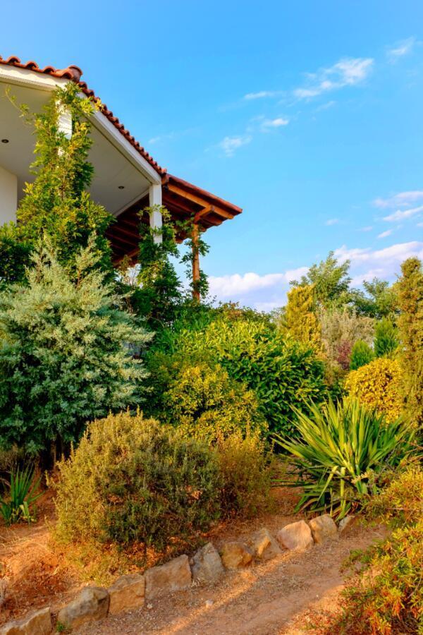 Vineyard Country House With Panoramic Seaview Alejandrópolis Exterior foto