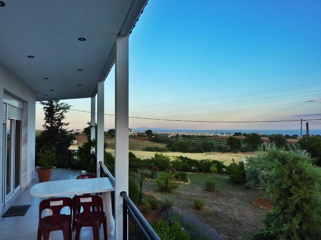 Vineyard Country House With Panoramic Seaview Alejandrópolis Exterior foto